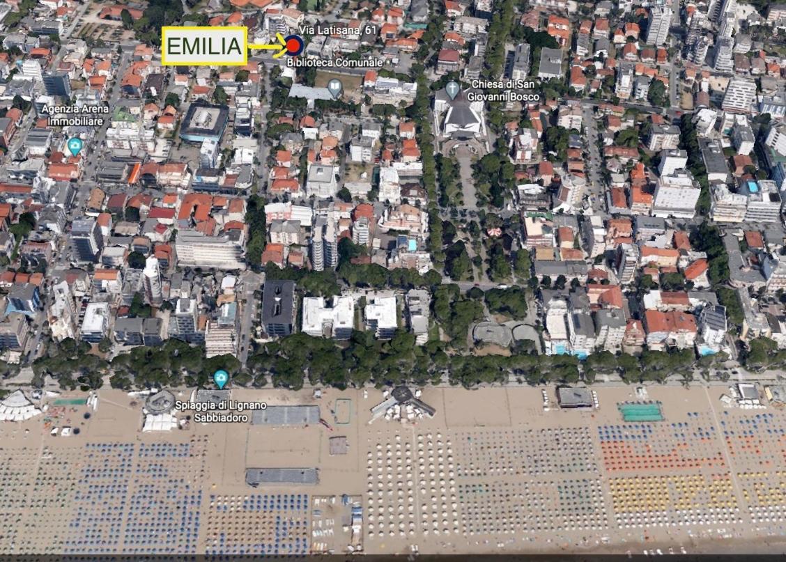 Villa Emilia Lignano Sabbiadoro Exterior foto